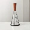 Acacia And Stainless Steel Cone Cheese Grater