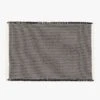 Alex Reversible Black/White Bath Mat 24"x36"