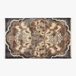 Allure Copper Handknotted Area Rug 5'x8'