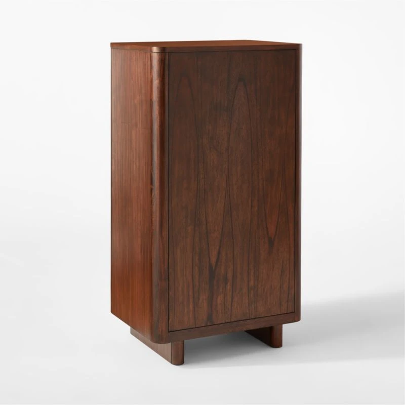 Andora Tall 4-Drawer Wood Dresser - Image 6