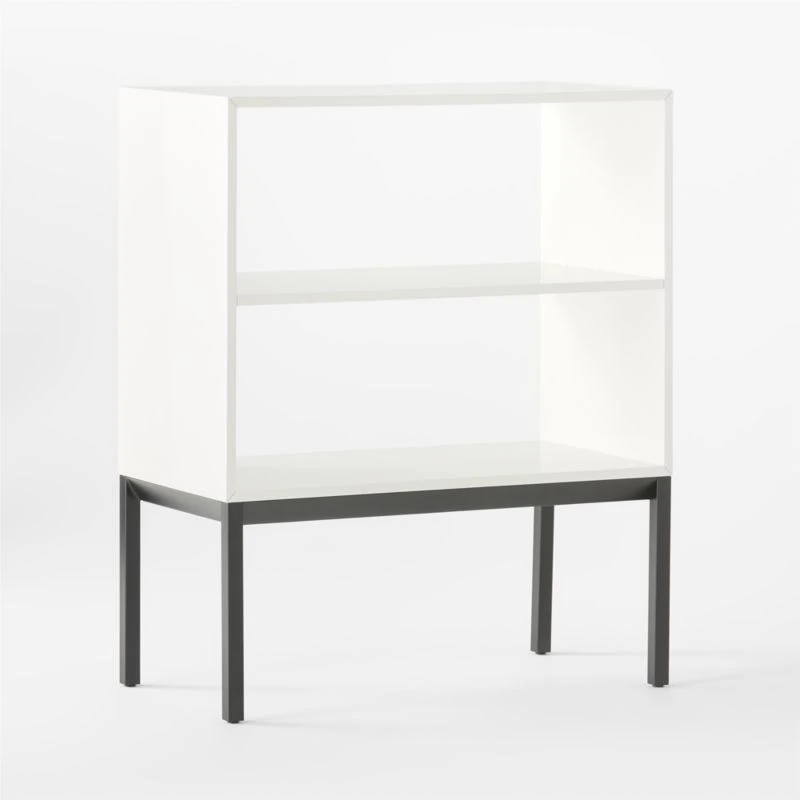 Aptum White Metal Bookcase - Image 4