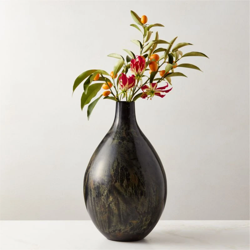 Arvada Patina Black Vase - Image 2