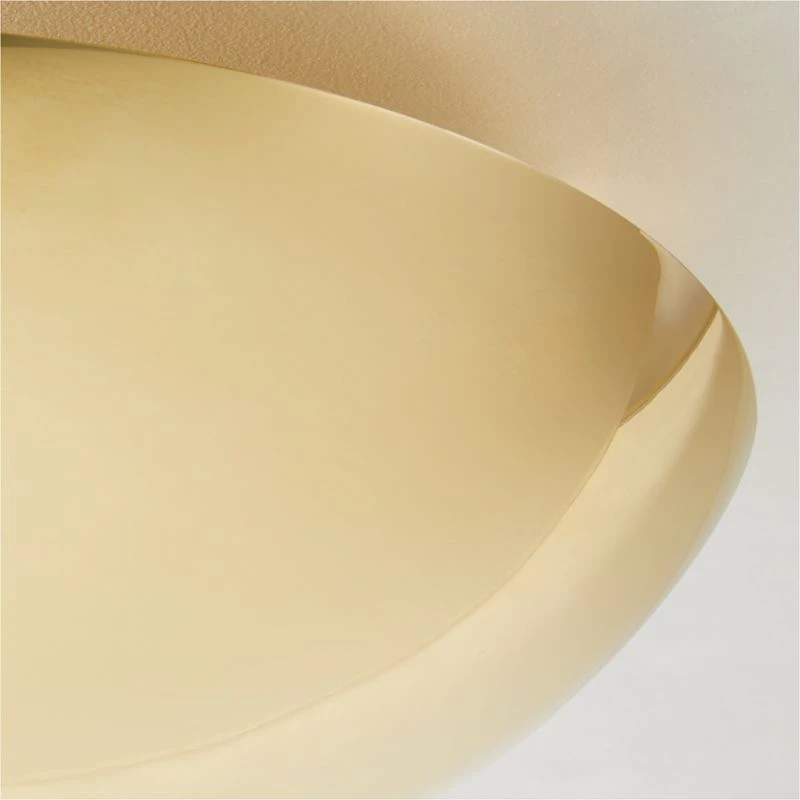 Auden Polished Brass Flush Mount Light 16.5" - Image 3