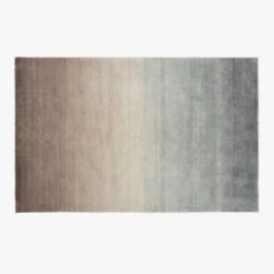 Bicoastal Taupe Handwoven Area Rug 5'x8'