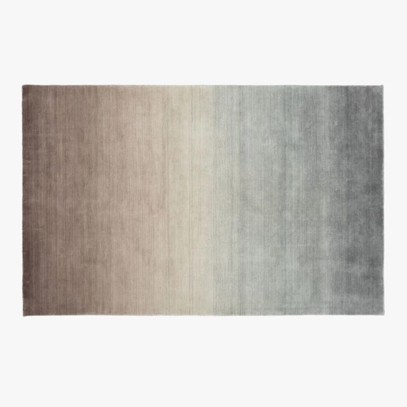 Bicoastal Taupe Handwoven Area Rug 5'x8'