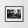 'Mick 1982' Photographic Print In Black Frame 17.75''x21.75''