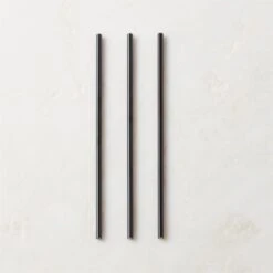 Everlasting Black Candlesticks Set Of 3