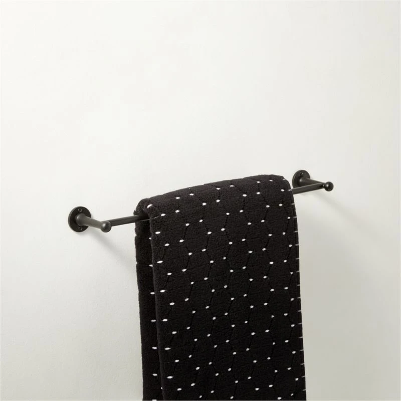 Boule Black Towel Bar 18" - Image 3