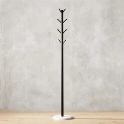 Boulevard Black And Marble Coat Rack