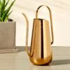 Brass-Plated Watering Can