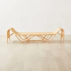 Bremen Natural Brown Rattan Daybed