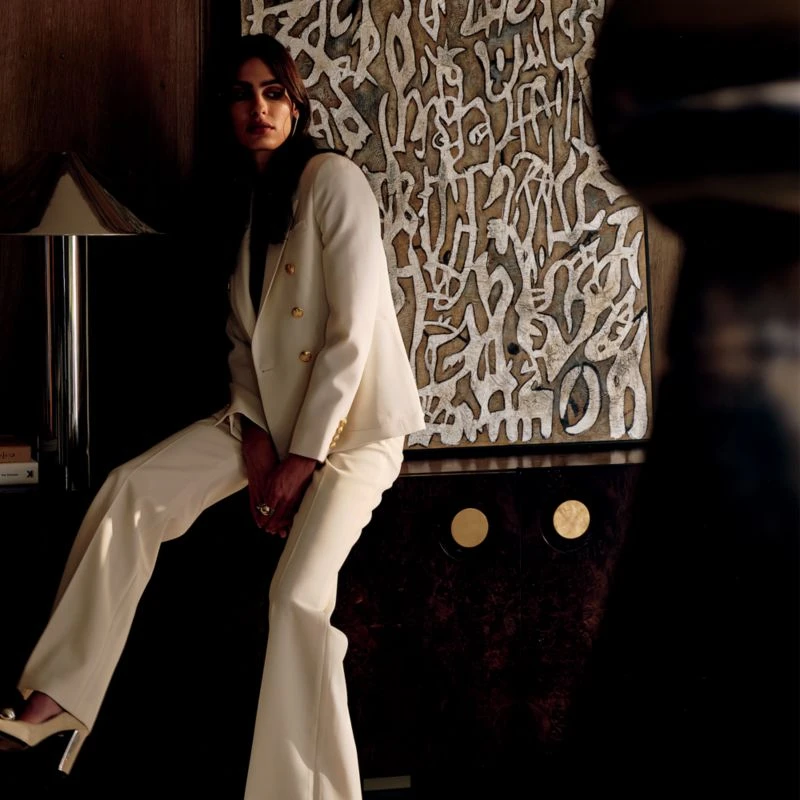 Carbon Brown Burl Wood Media Console - Image 3