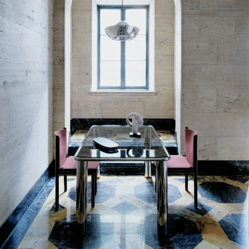 Materia Polished Nickel Dome Pendant Light - Image 5