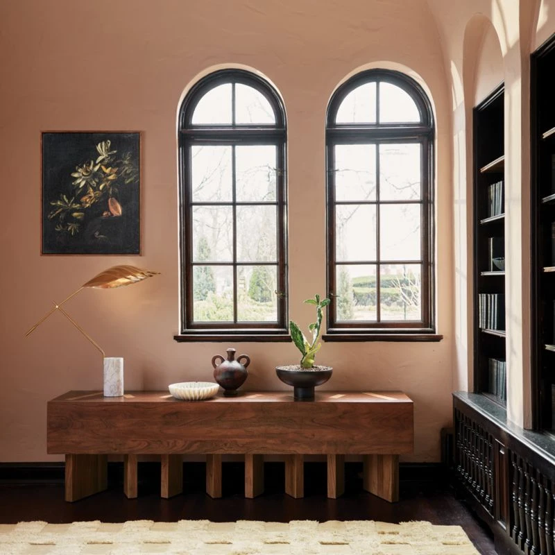 Crossed Grid Jute Area Rug 5'x8' - Image 4