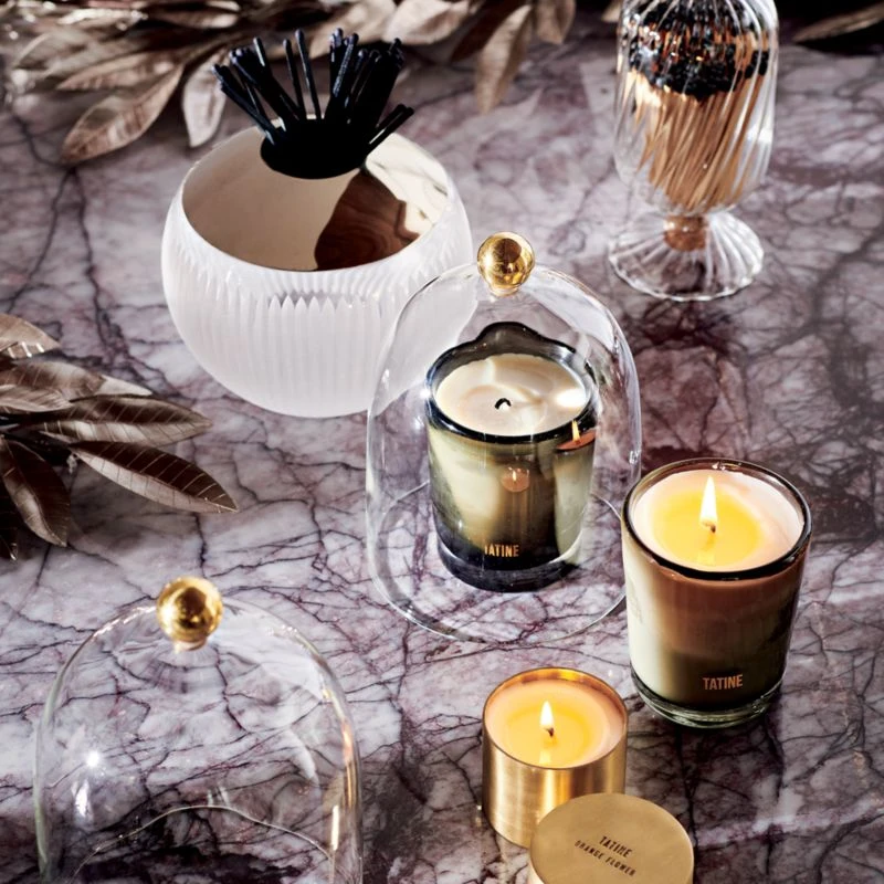 Glass Cloche With Unlacquered Brass Knob - Image 6