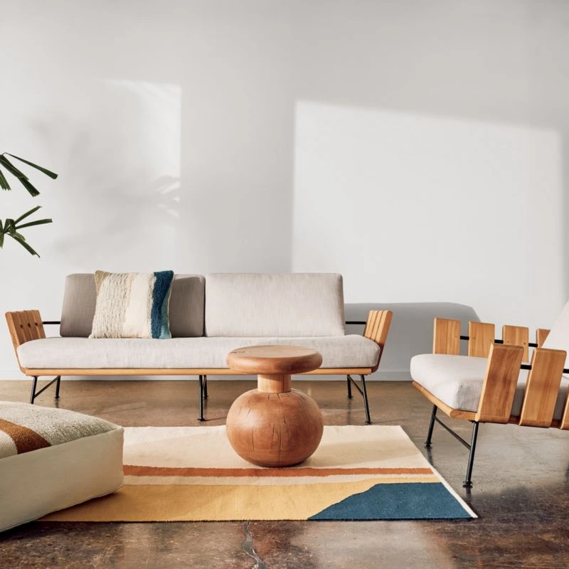 Drakes Bay Solid Acacia Outdoor Accent Table - Image 3