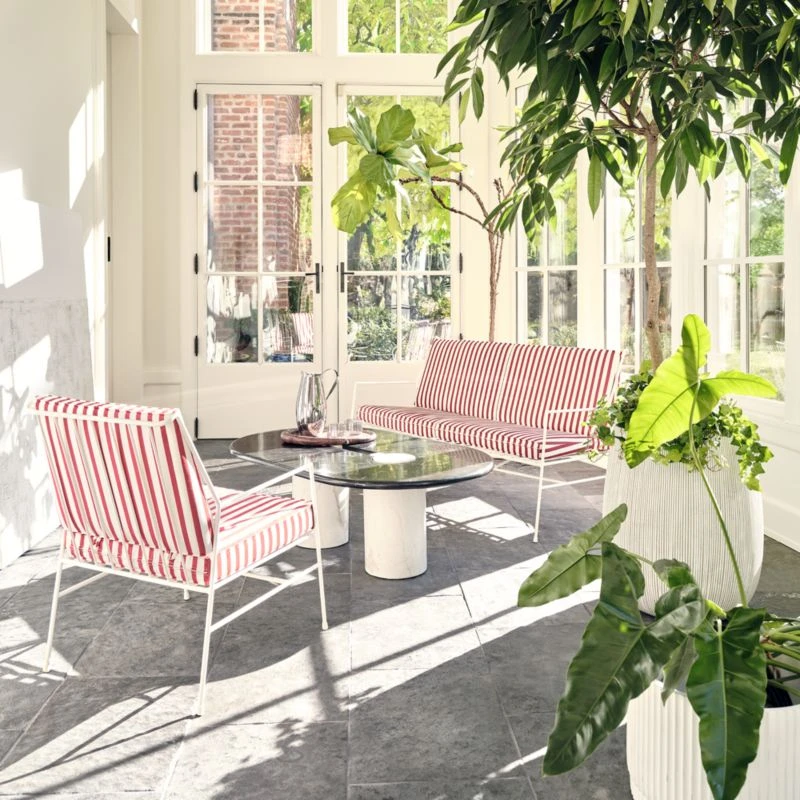 Pod Grey Cement Indoor/Outdoor Planter Medium - Image 5