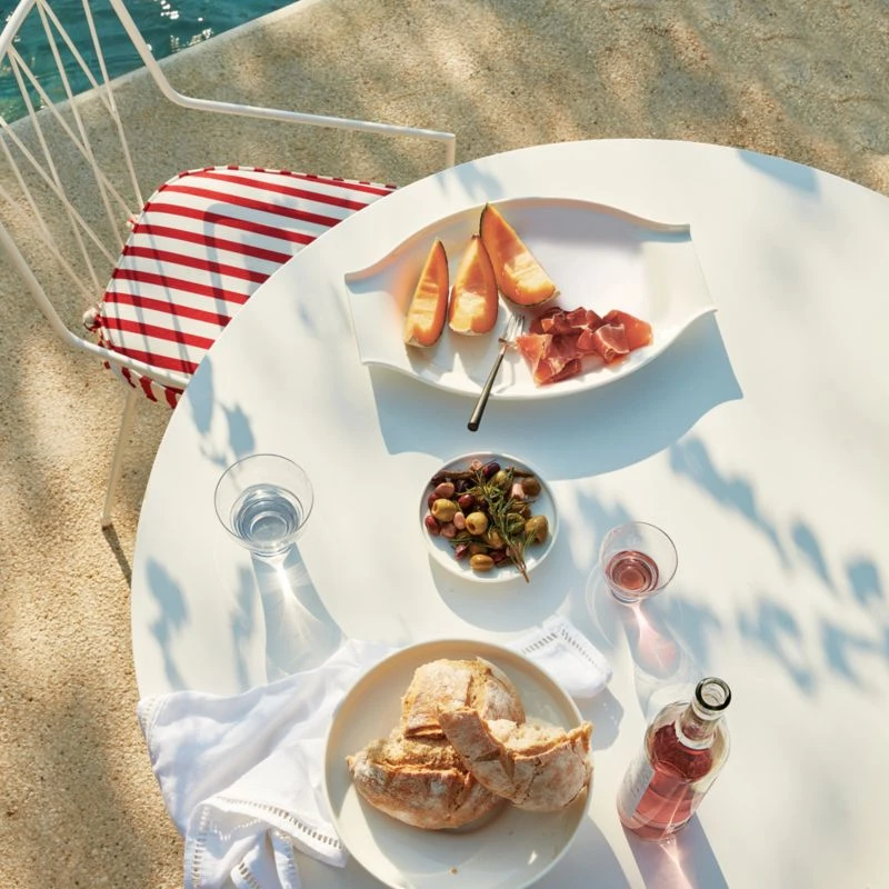Eyelet White Linen Napkin - Image 5