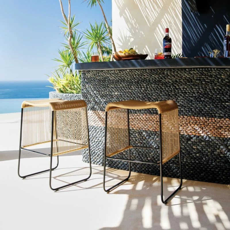Katja Rattan Outdoor Counter Stool - Image 6