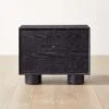 Cantar Cerused Black Oak Nightstand