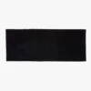 Chase Organic Cotton Black Bath Runner Rug 24"x60"