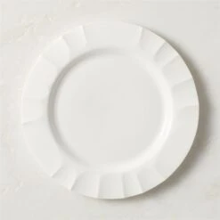 Chert White Porcelain Dinner Plate