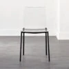 Chiaro Clear Chair Black Set Of 4