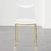 Chiaro Clear Chair Gold