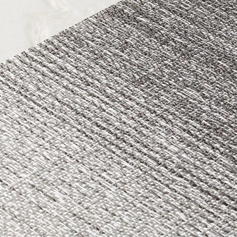 Chilewich Woven Grey Ombre Vinyl Placemat - Image 3