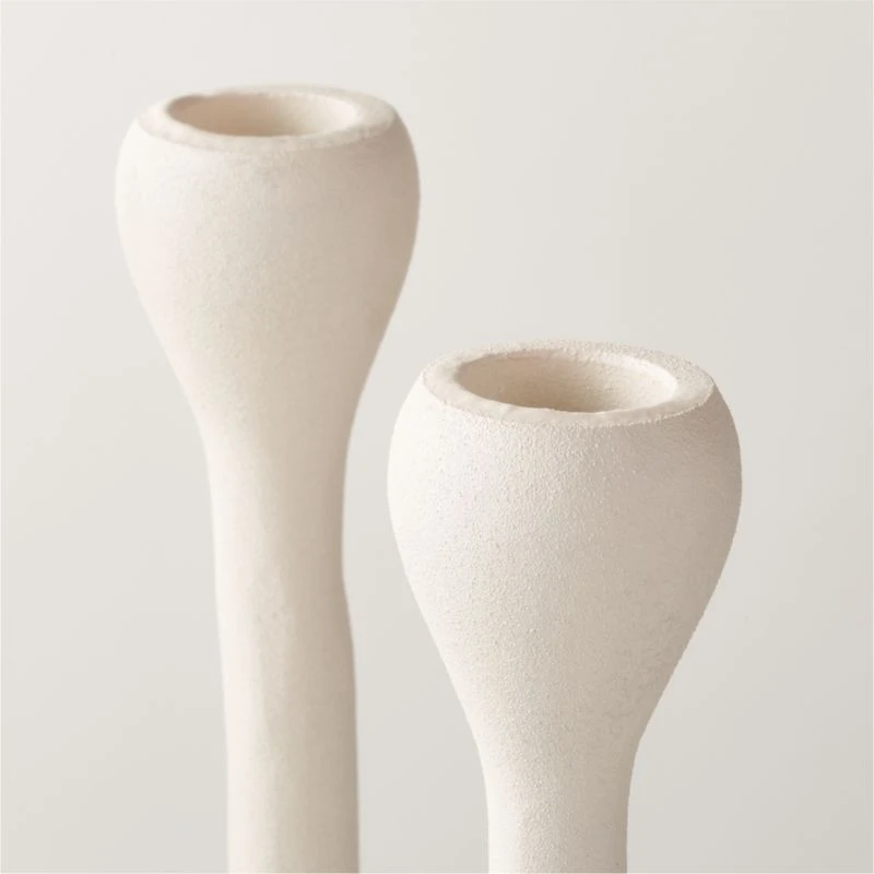 Cinq White Multi Taper Candle Holder Large - Image 3