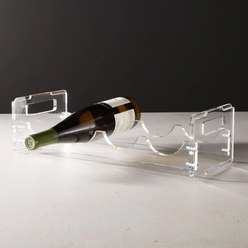 Clear Wine Rack - Image 2