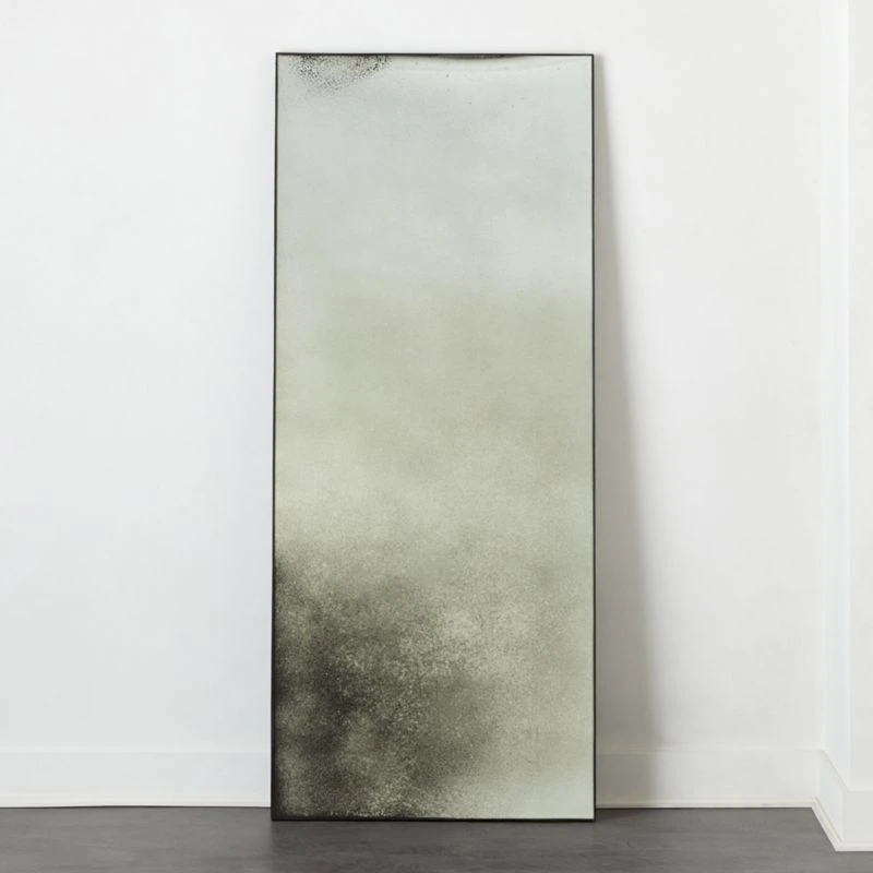 Clooney Antiqued Floor Mirror 32"X76"
