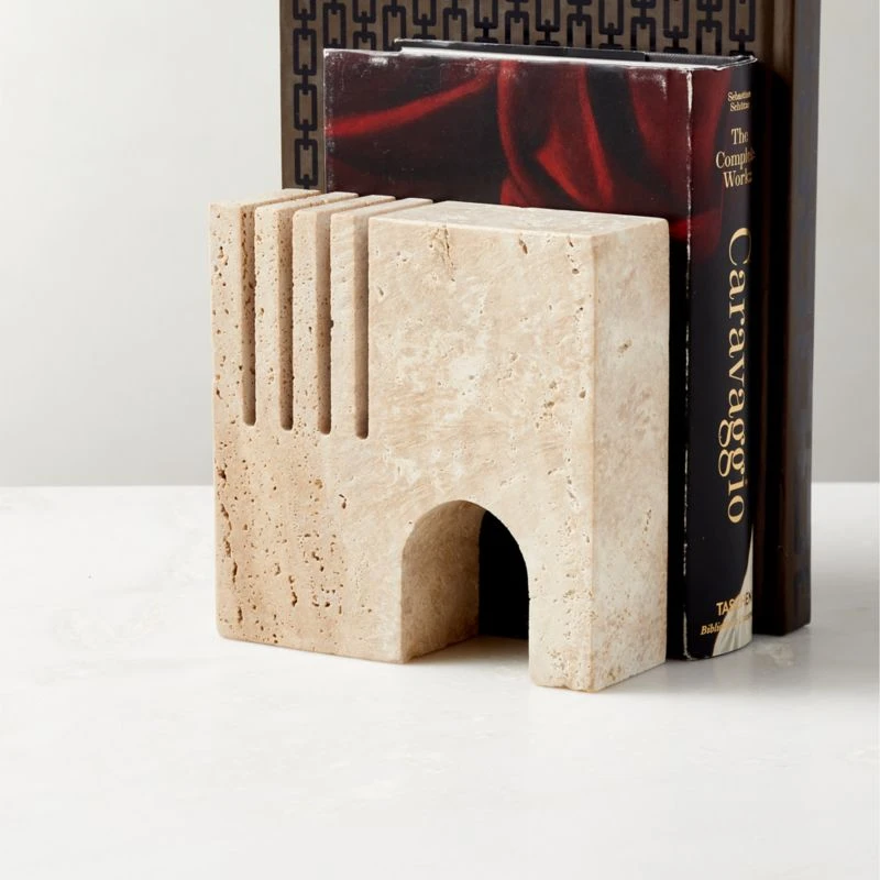 Cojo Travertine Bookend - Image 2