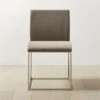 Coop Metal And Mushroom Velvet Dining Chair