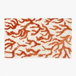 Corail Hand-Knotted Coral Indoor/Outdoor Performance Area Rug 5'x8'