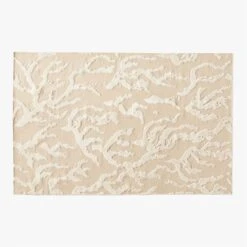 Corail Hand-Knotted Neutral Indoor/Outdoor Performance Area Rug 6'x9'