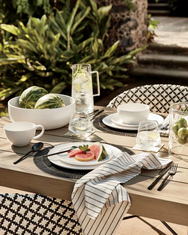 Crisp Matte White Dinner Plate Set Of 8 - Image 3