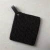 Crochet Black Pot Holder