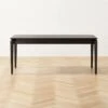 Crowley Black Wood Dining Table
