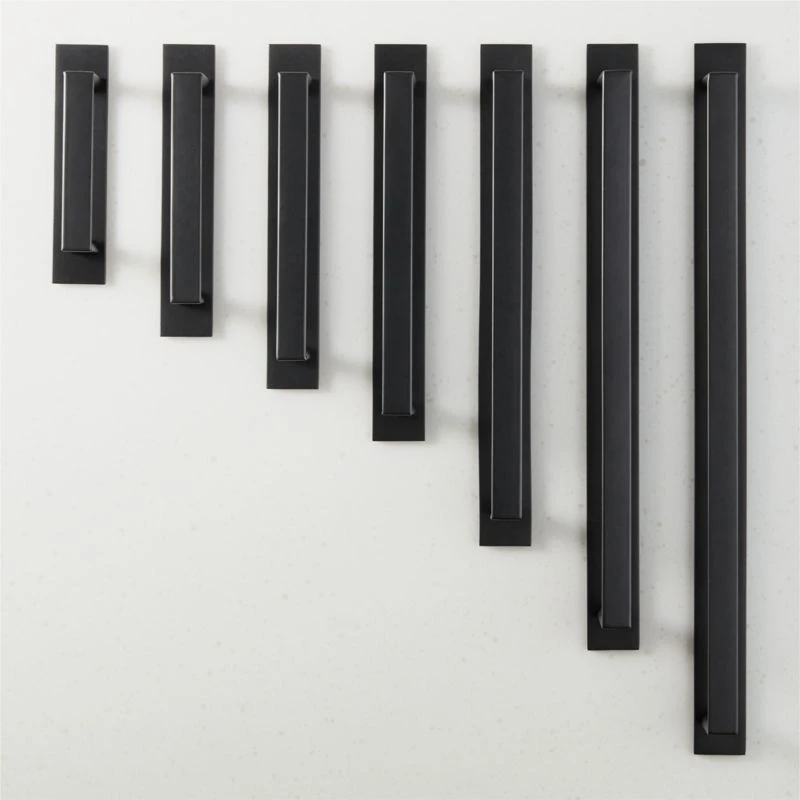 Damon Black Handle With Back Plate 3" - Image 3