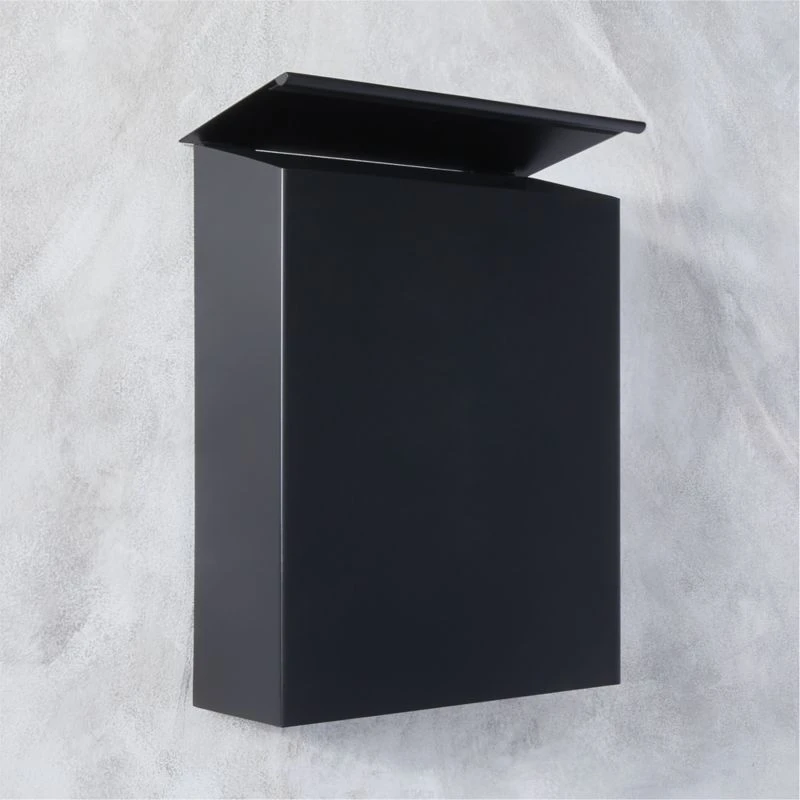 Damon Black Vertical Mailbox - Image 3