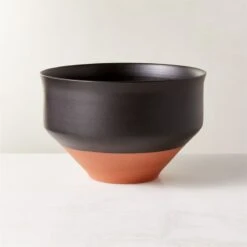 Dolce Large Black Serving Bowl