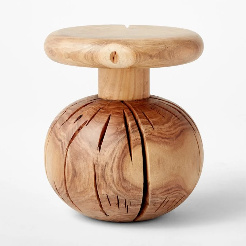 Drakes Bay Solid Acacia Outdoor Accent Table - Image 6