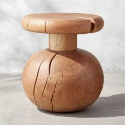 Drakes Bay Solid Acacia Outdoor Accent Table