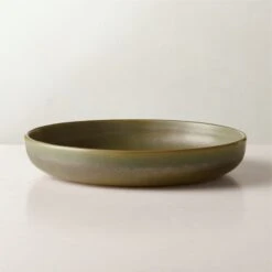 Drift Green Pasta Bowl With Reactive Glaze