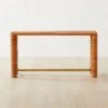 Edie Rattan Console Table