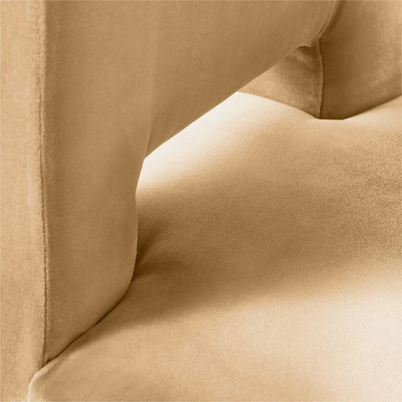 Editor Camel Upholstered Dining Chair Set Of 4 - Image 7