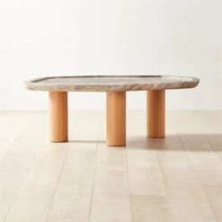 El Verano Travertine Coffee Table