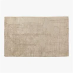 Eleyne Handloomed TENCEL™ Lyocell Coco Brown Area Rug 5'x8'