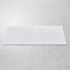 En Pointe Organic Cotton White Bath Runner Rug 24"x60"